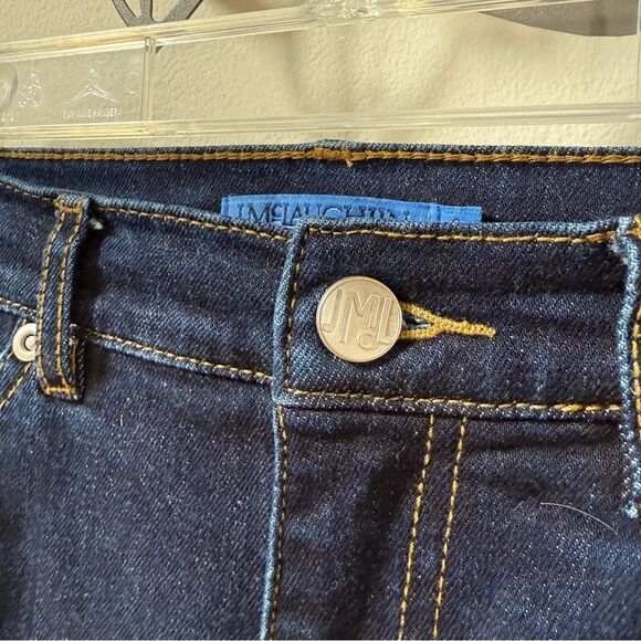J. McLaughlin Lowden Wide Leg Trouser Jean in Dark Wash 2 - Picture 7 of 16